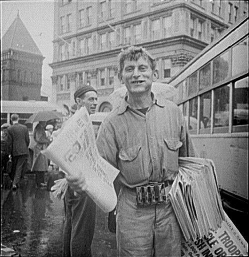 Newsboy, 1942